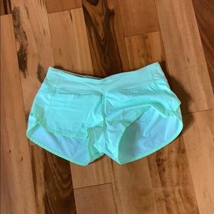lululemon Speed Shorts